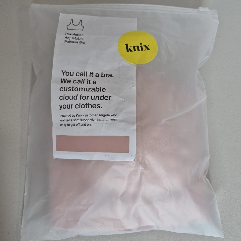Knix Revolution Adjustable Pullover Bra - Size M+